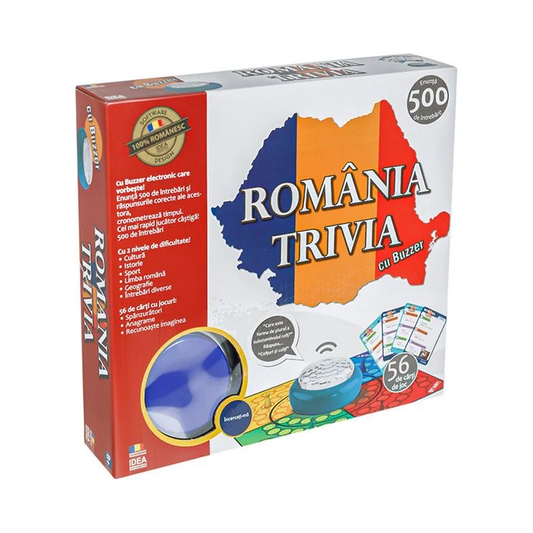 Joc de societate România Trivia cu buzzer | Shopiens