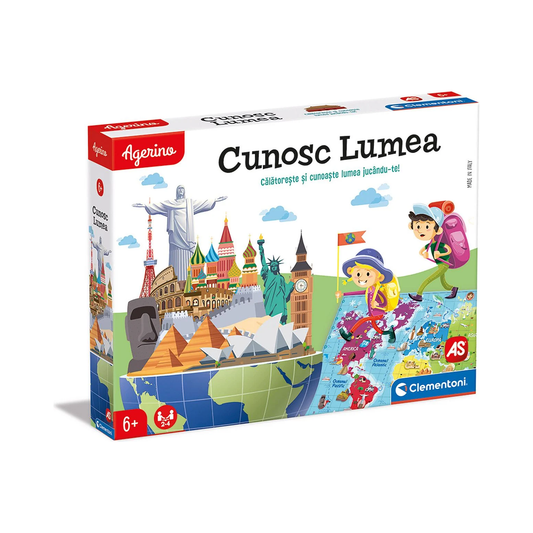 Joc educativ Agerino Cunosc lumea | Shopiens