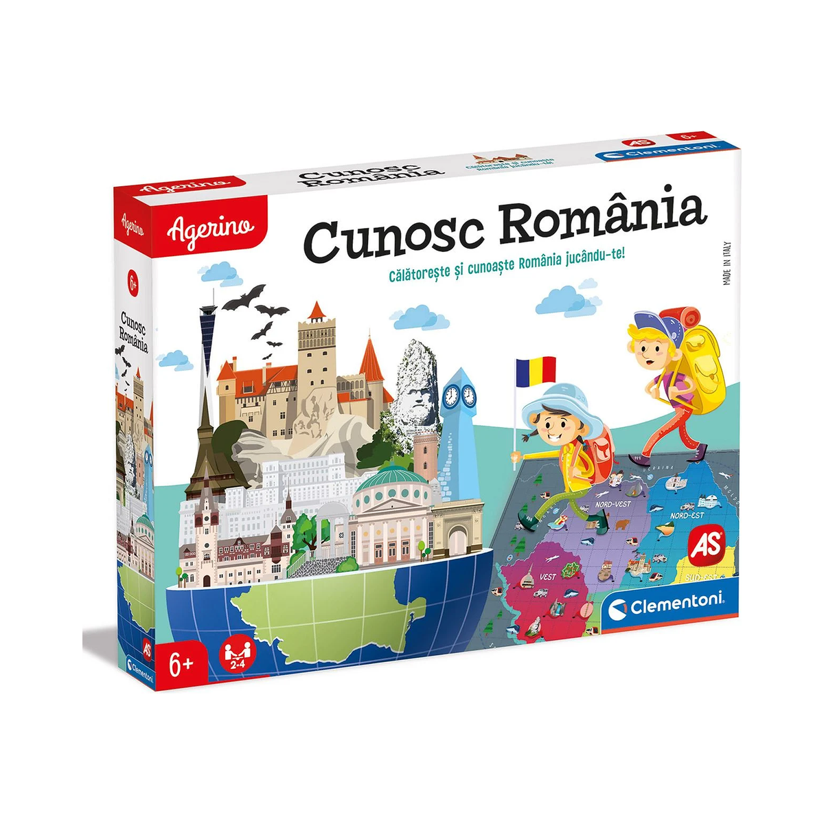 Joc educativ Agerino Cunosc România | Shopiens