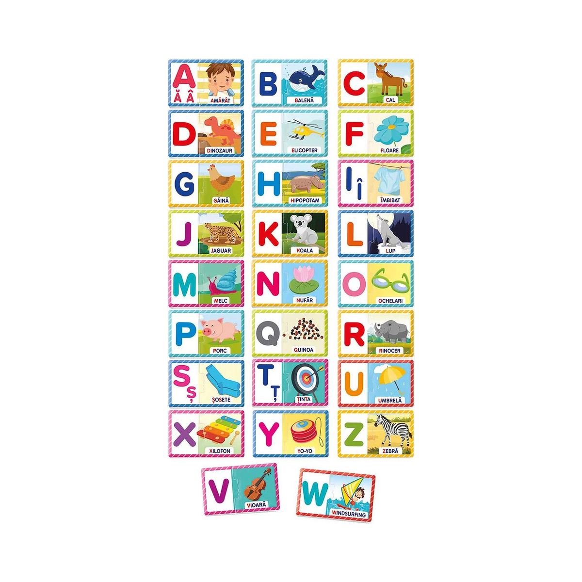 Joc educativ Agerino De la A la Z – imagine 2 | Shopiens