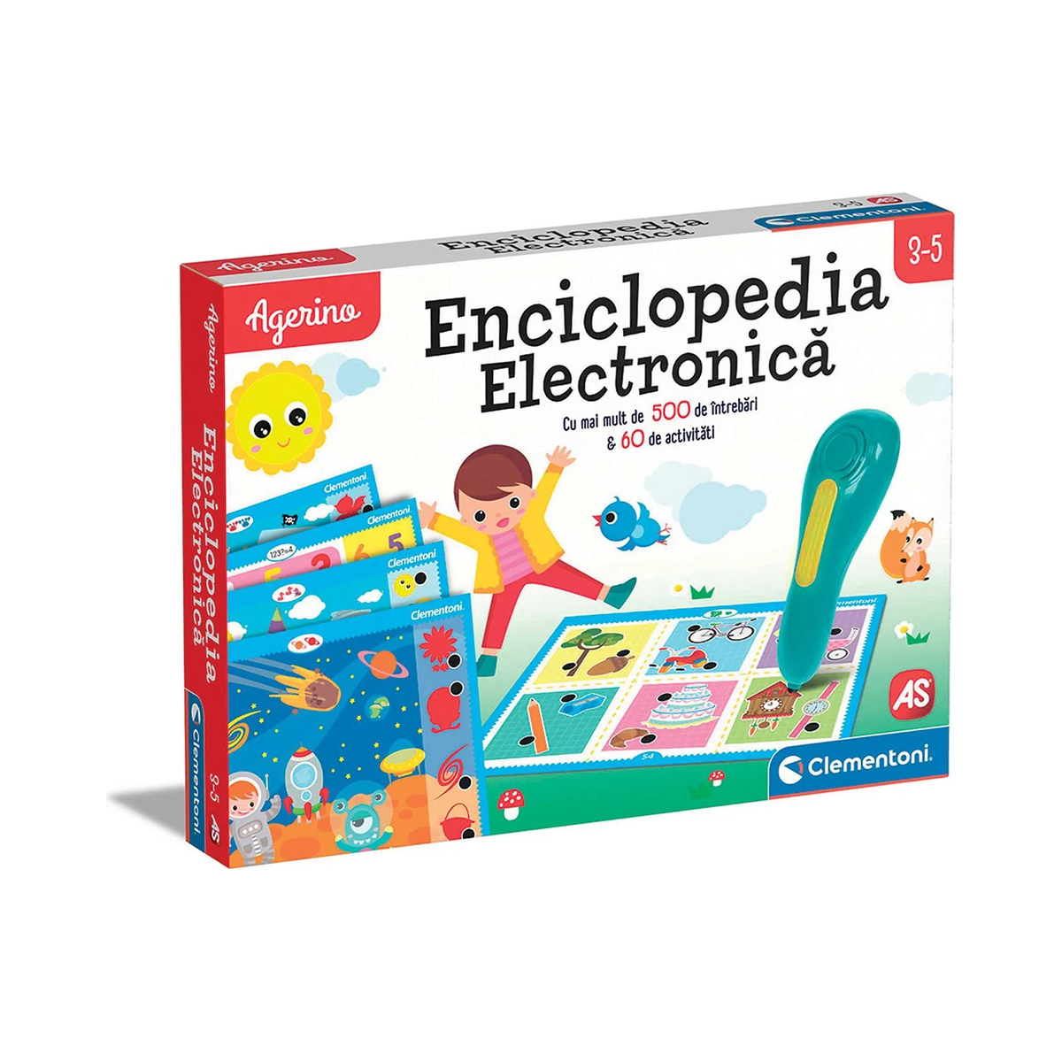 Joc educativ Agerino Enciclopedia electronică, 3–5 ani | Shopiens