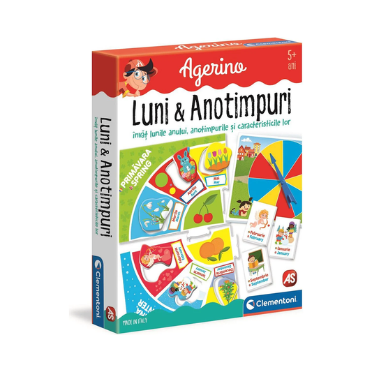 Joc educativ Agerino Luni și anotimpuri | Shopiens