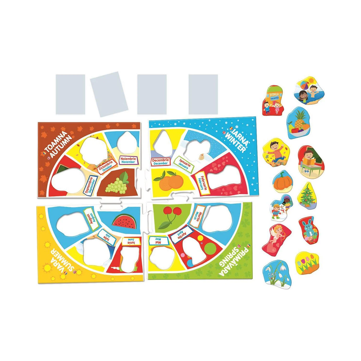 Joc educativ Agerino Luni și anotimpuri – imagine 2 | Shopiens