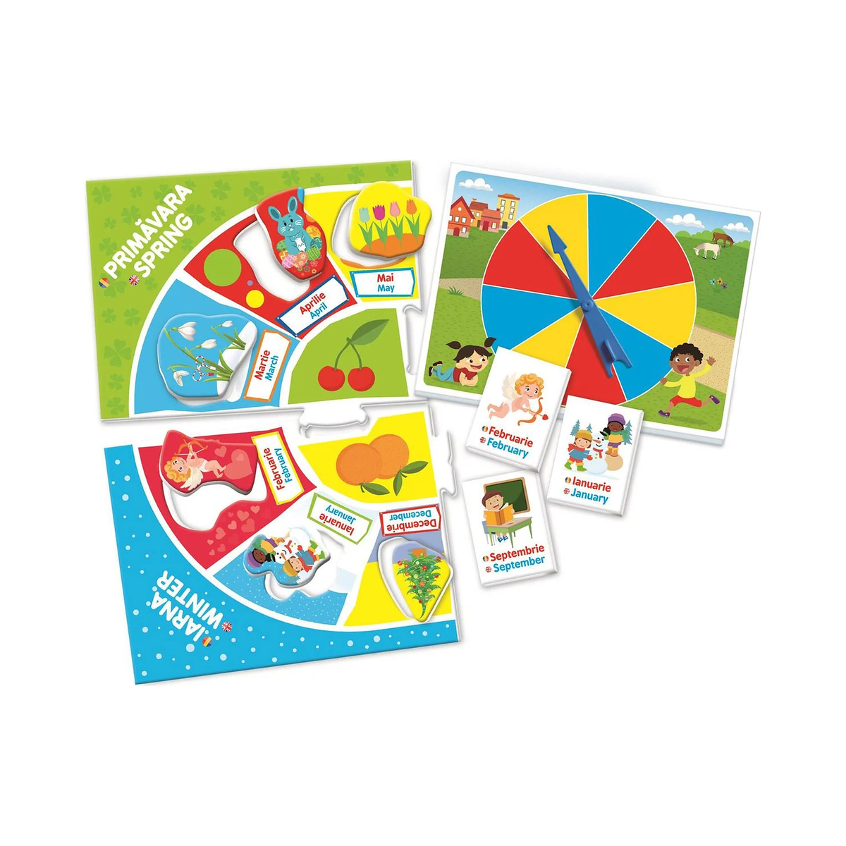 Joc educativ Agerino Luni și anotimpuri – imagine 3 | Shopiens