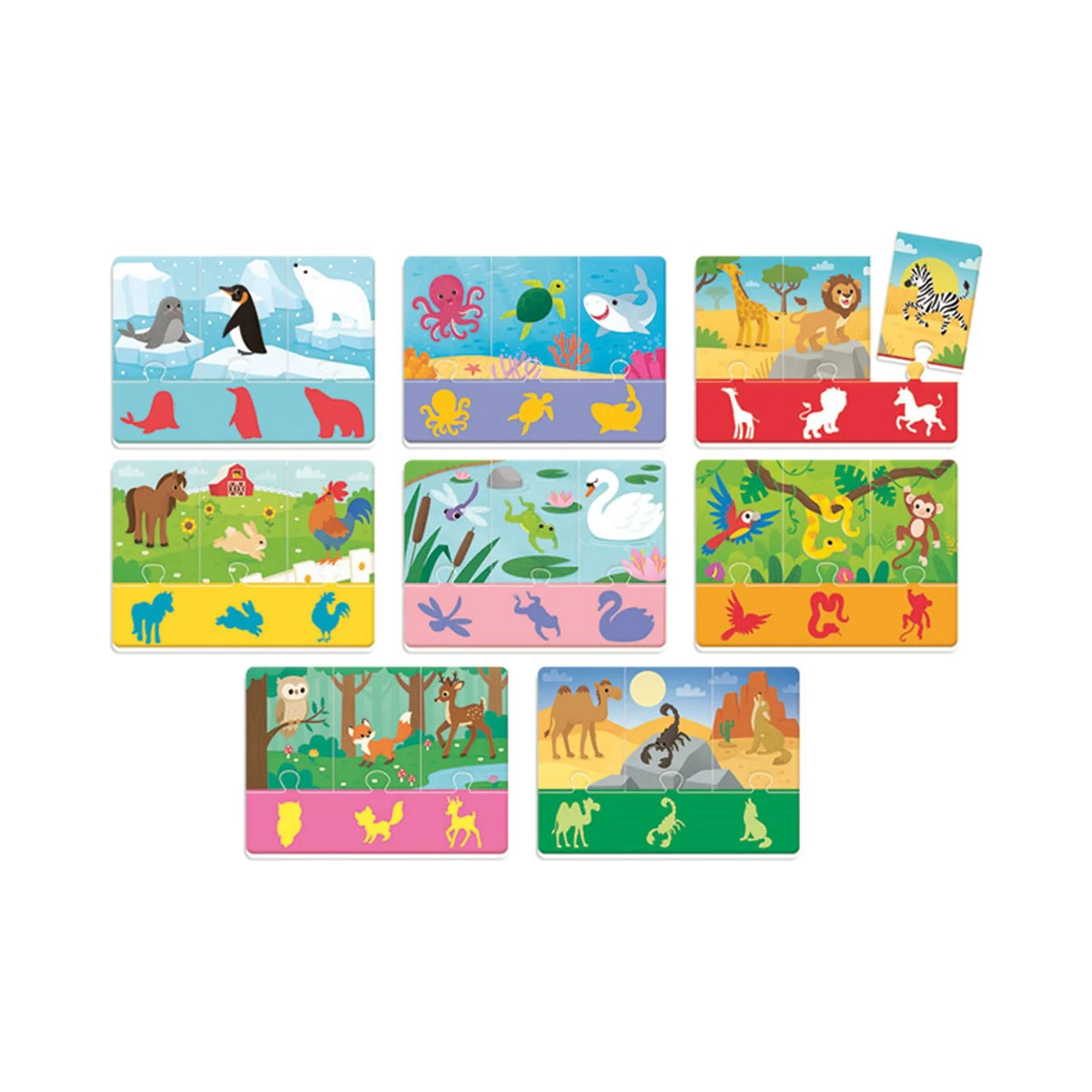 Joc educativ Agerino Montessori Ce animal este? – imagine 2 | Shopiens