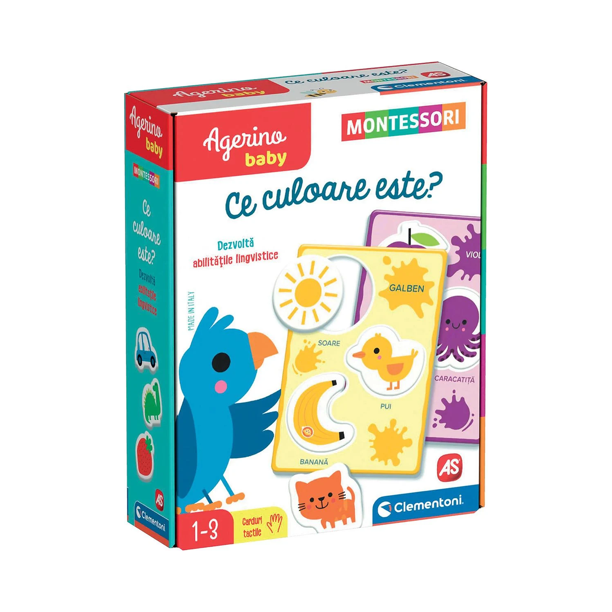 Joc educativ Agerino Montessori Ce culoare este? | Shopiens