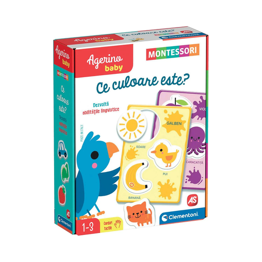 Joc educativ Agerino Montessori Ce culoare este? | Shopiens