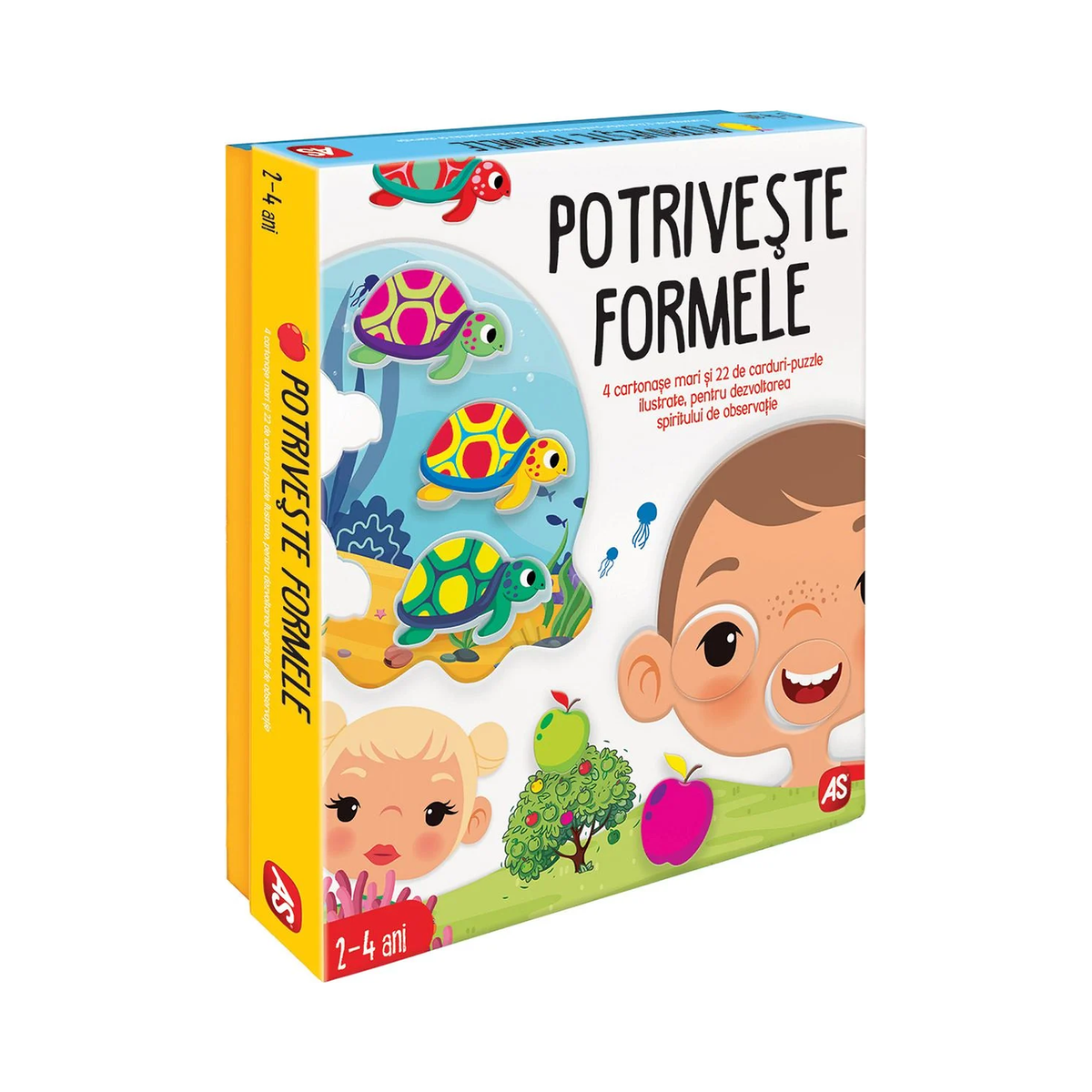 Joc educativ Agerino Potrivește formele | Shopiens