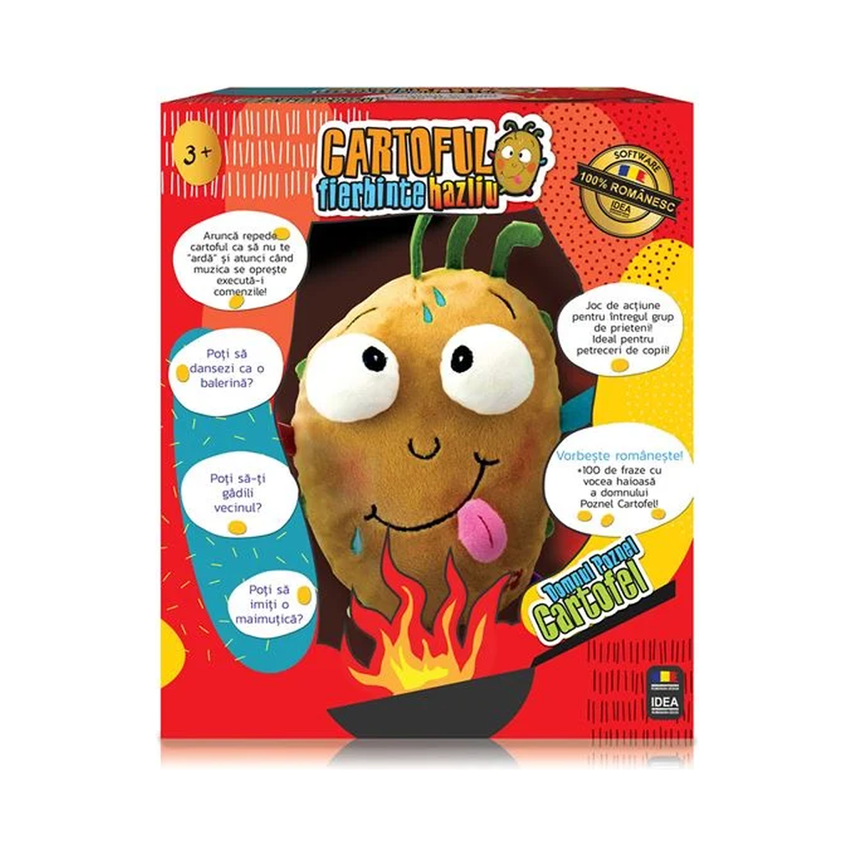 Joc interactiv Cartoful fierbinte hazliu | Shopiens