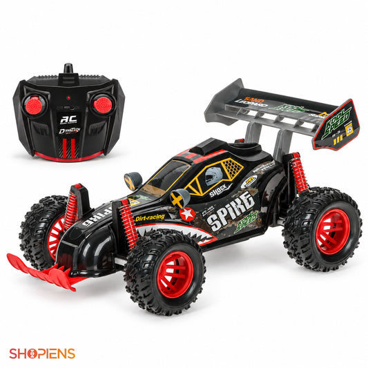 Mașină buggy Rock Crawler neagră cu telecomandă, 1:16 | Shopiens