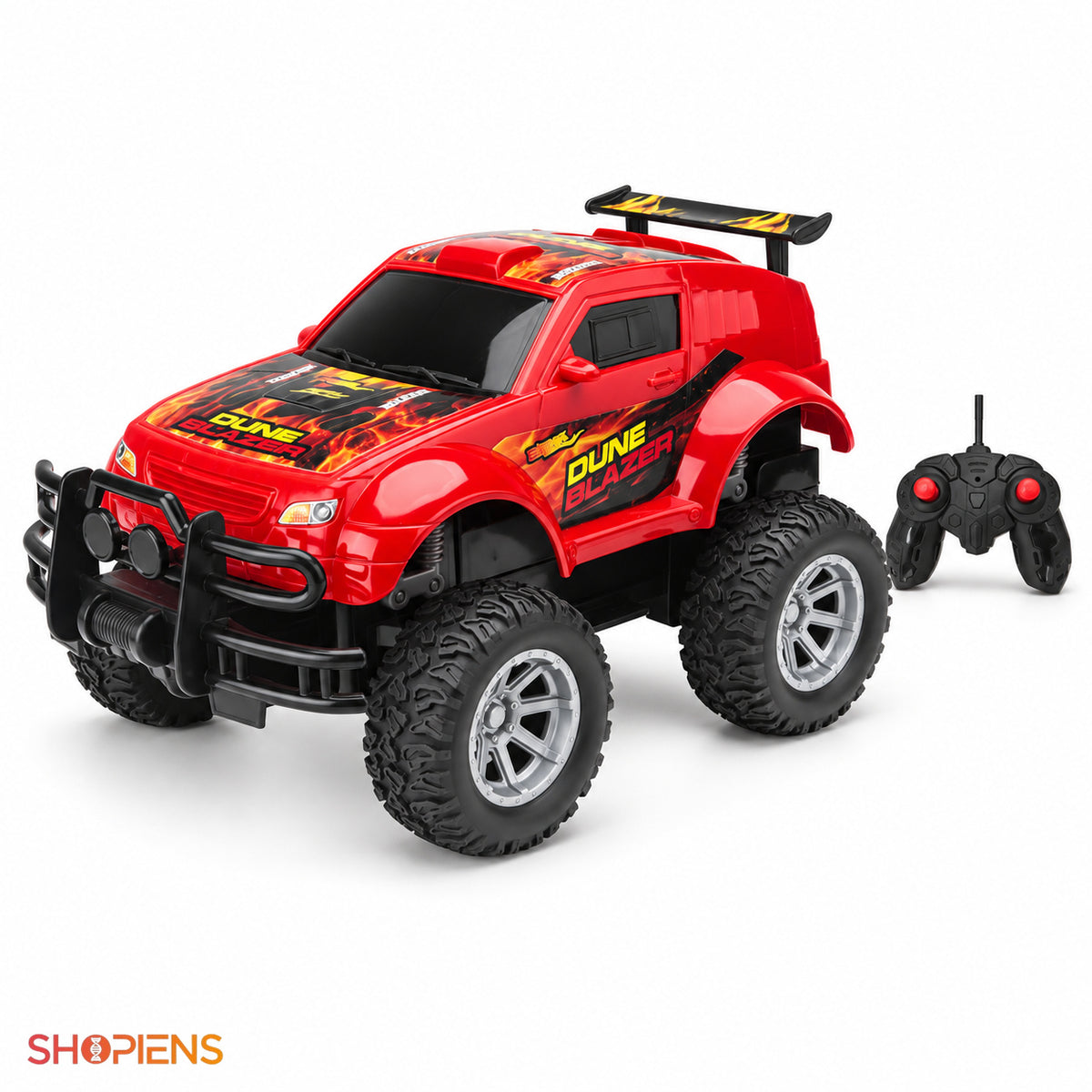 Mașină Dune Blazer roșie cu telecomandă, 1:18 | Shopiens