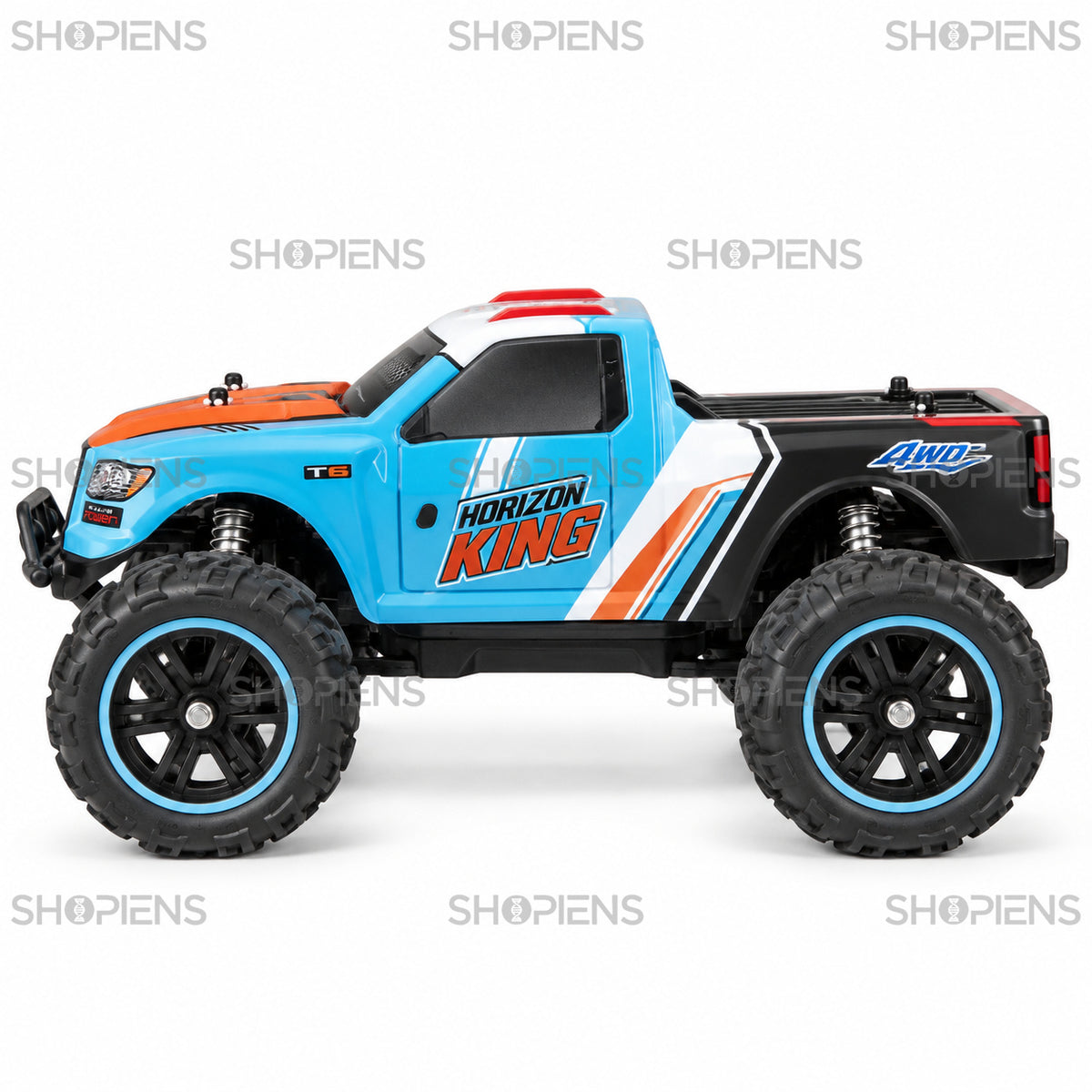 Mașină off-road albastră cu telecomandă și suspensii, 1:10 | Shopiens