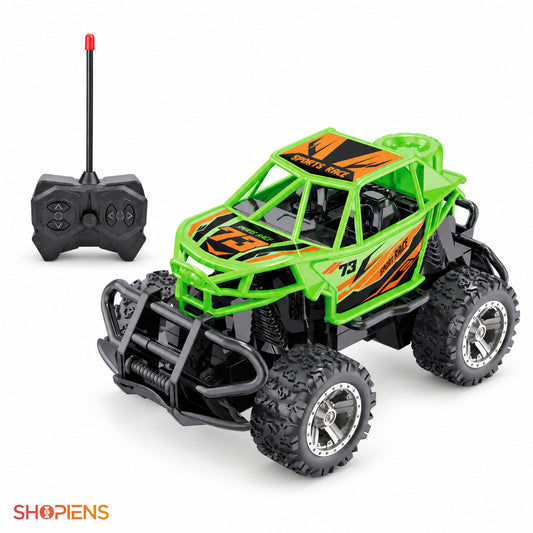 Mașină off-road verde cu telecomandă, 1:43 | Shopiens