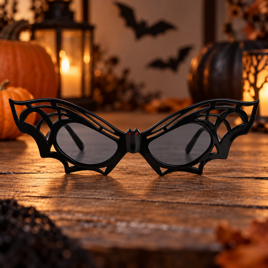 Ochelari Negri Cu Aripi Decupate De Liliac - lifestyle principala - Shopiens