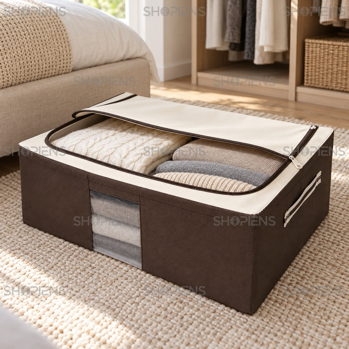 Organizator jos pentru lenjerii, 48 l