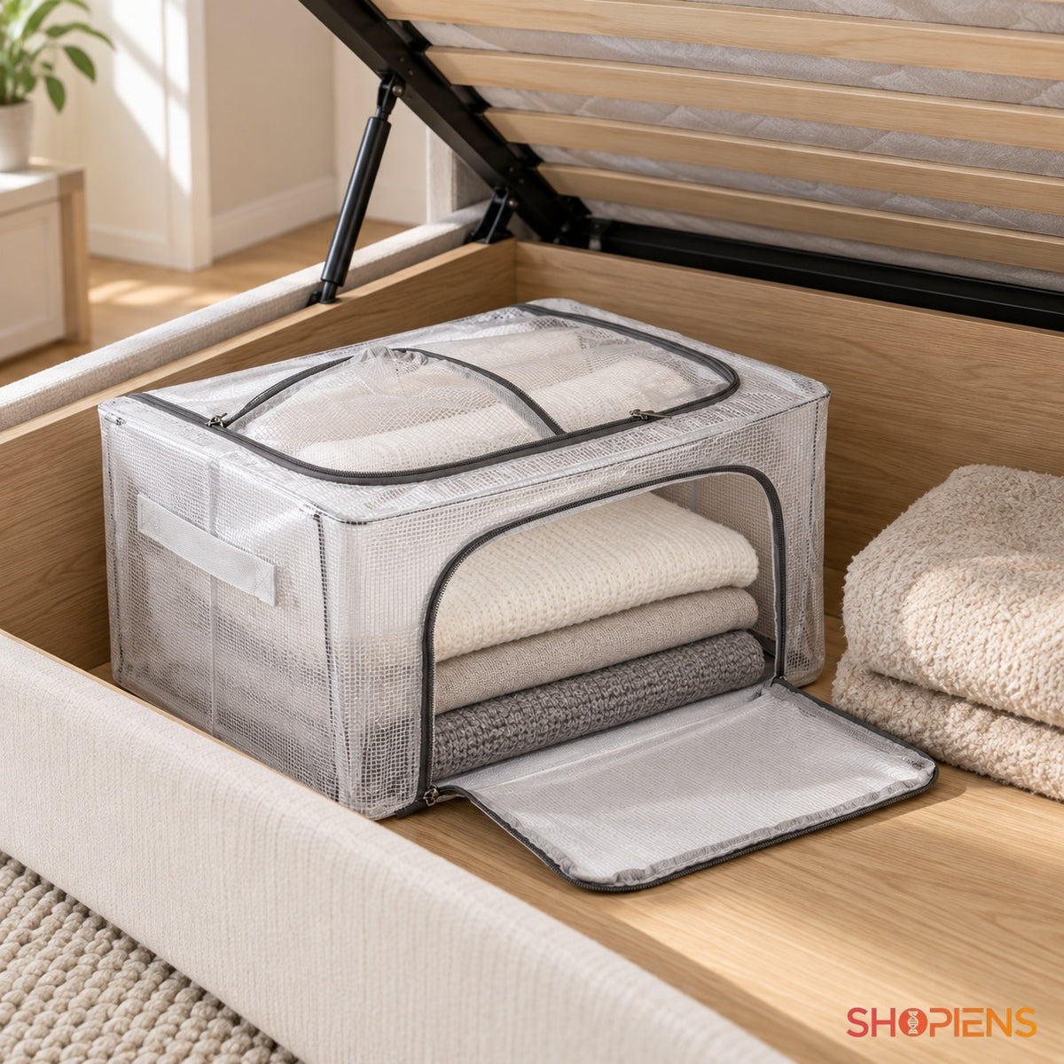 Organizator transparent cu cadru, 40 cm