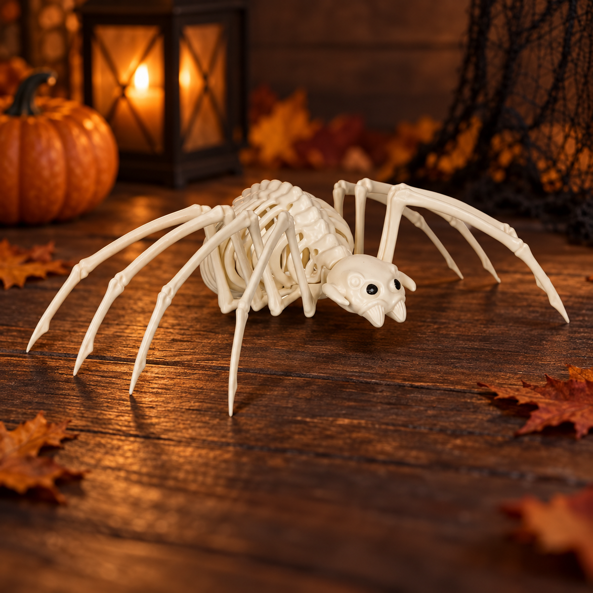 Paianjen Schelet Pentru Decor Horror, Halloween 37 Cm - Shopiens