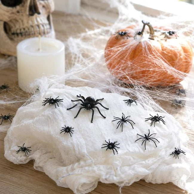 Panza Decorativa Cu 24 De Paianjeni Negri, Halloween 180 G - Shopiens