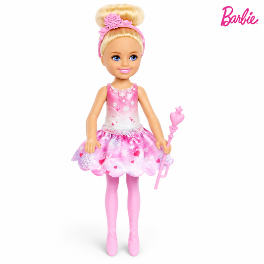 Păpușă Barbie Chelsea zâna zăpezii cu baghetă | Shopiens