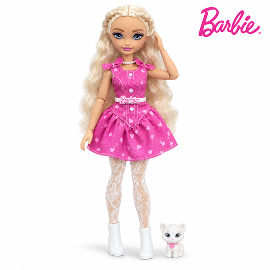 Păpușă Barbie Dream Besties Malibu cu pisicuță | Shopiens