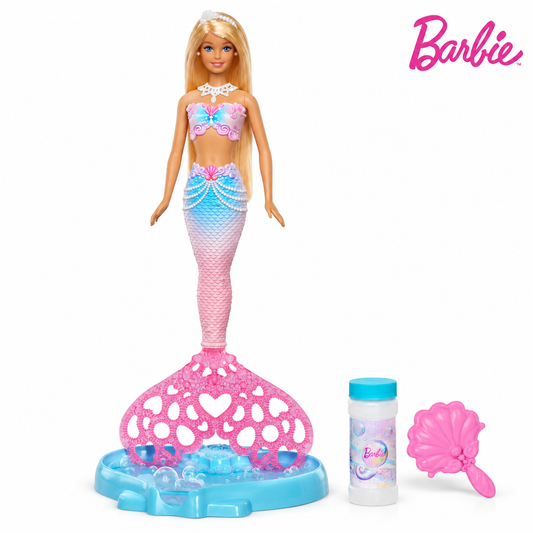 Păpușă Barbie sirenă cu bule de săpun | Shopiens