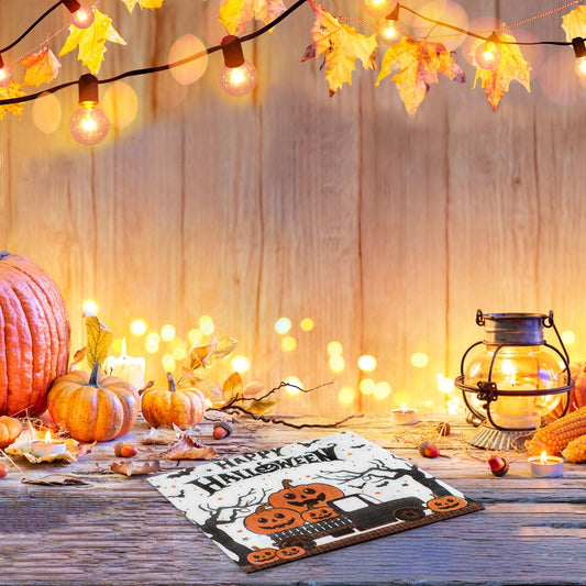 Servetele Happy Halloween Cu Camion Si Dovleci, 40 Bucati - Shopiens