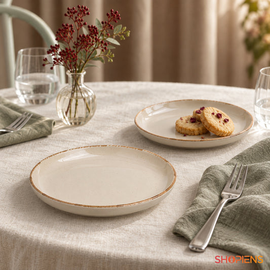 Set de 2 farfurii pentru desert, 15 cm