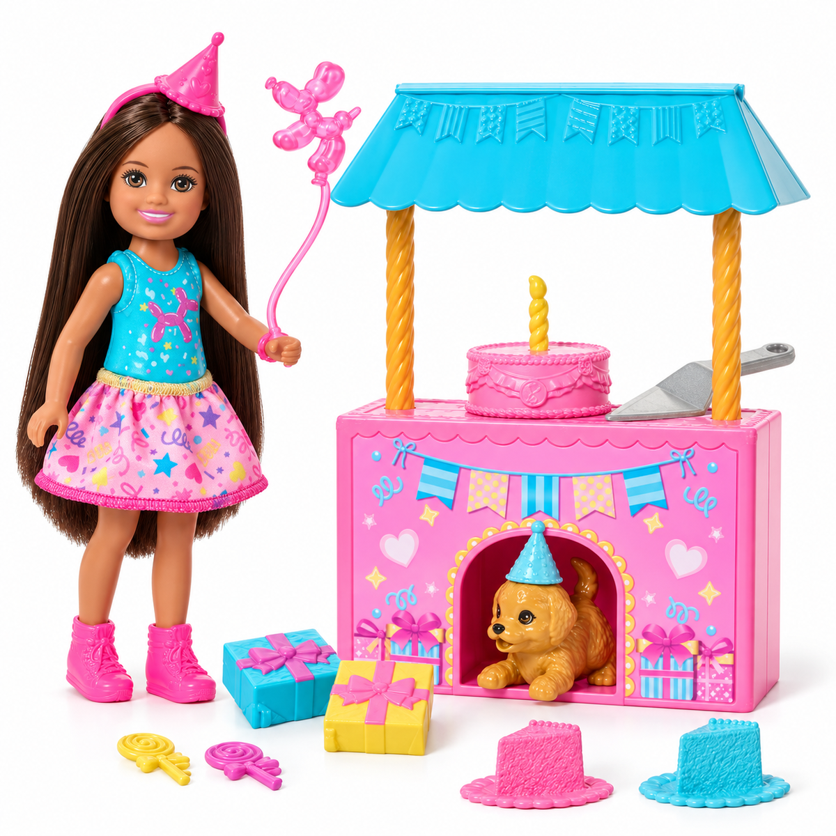 Set Barbie Chelsea pentru petrecere aniversară | Shopiens