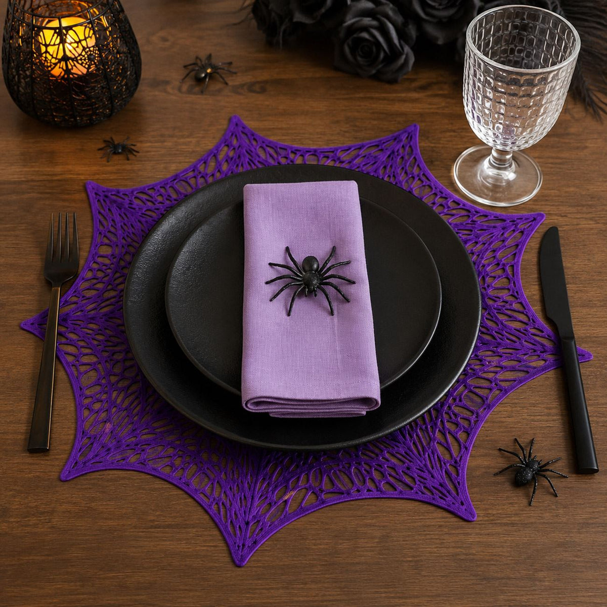 Suport Mov Panza De Paianjen Pentru Farfurie, 44 X 41 Cm - in folosinta 1 - Shopiens