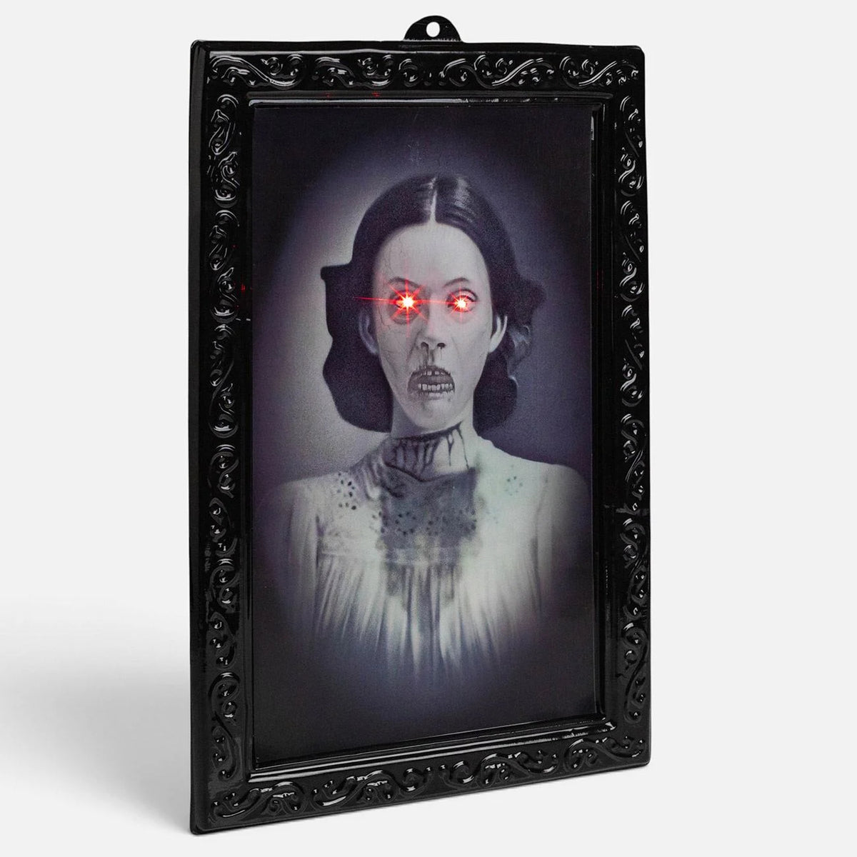 Tablou Horror Cu Portret Schimbator Si Ochi LED, 25 X 38 Cm - Shopiens
