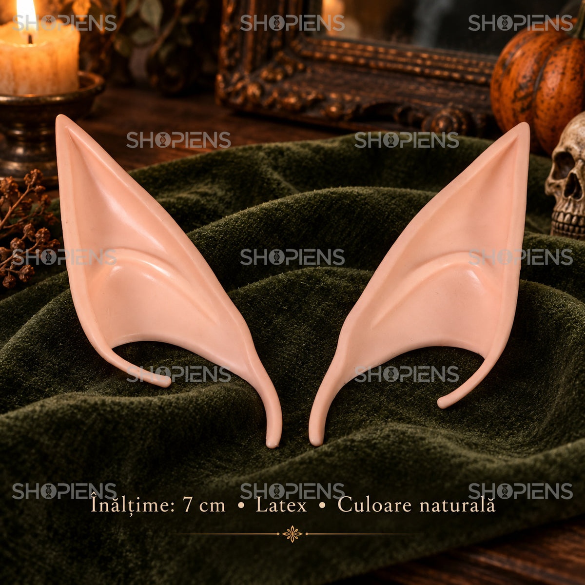 Urechi De Elf Din Latex, 7 Cm