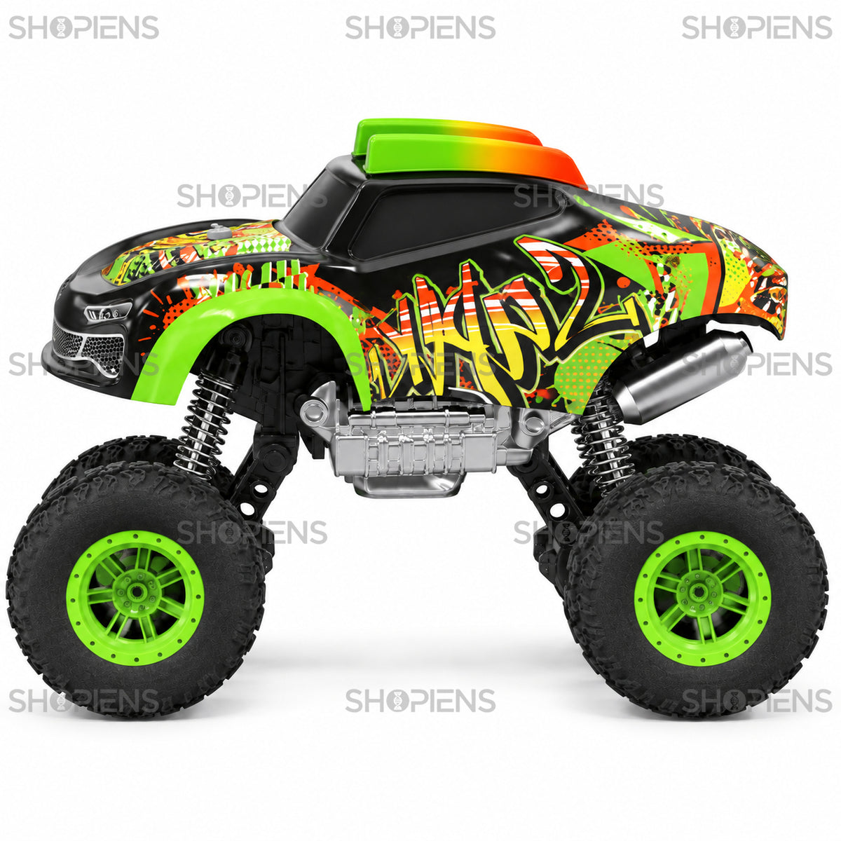 Vehicul stunt cu amortizoare mari și telecomandă | Shopiens