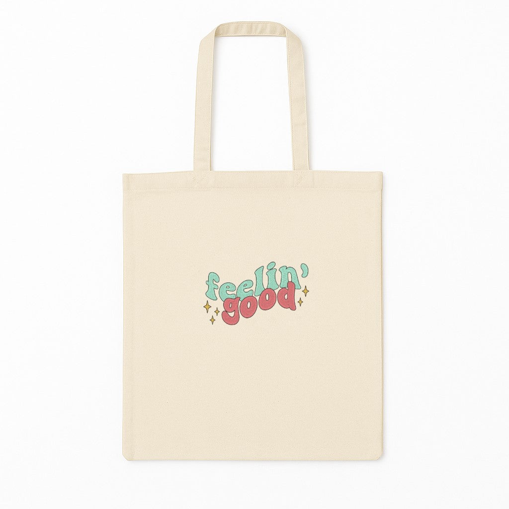 Tote Bag Brodat Feelin Good