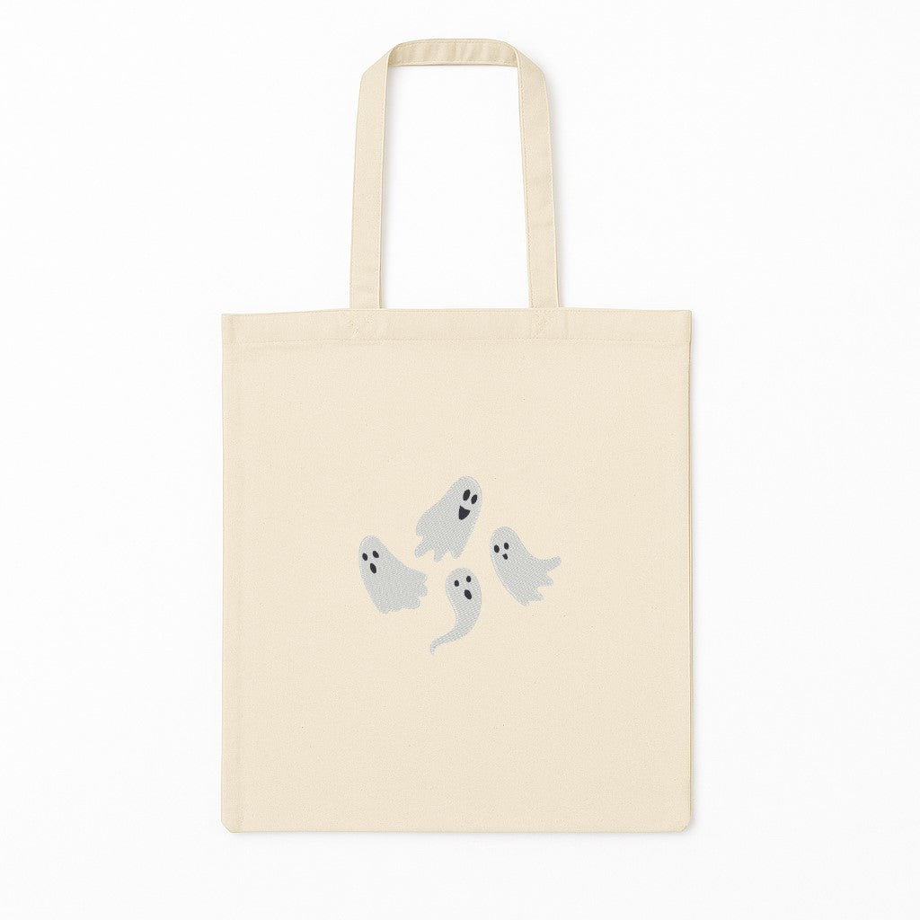 Tote Bag Brodat Ghosts