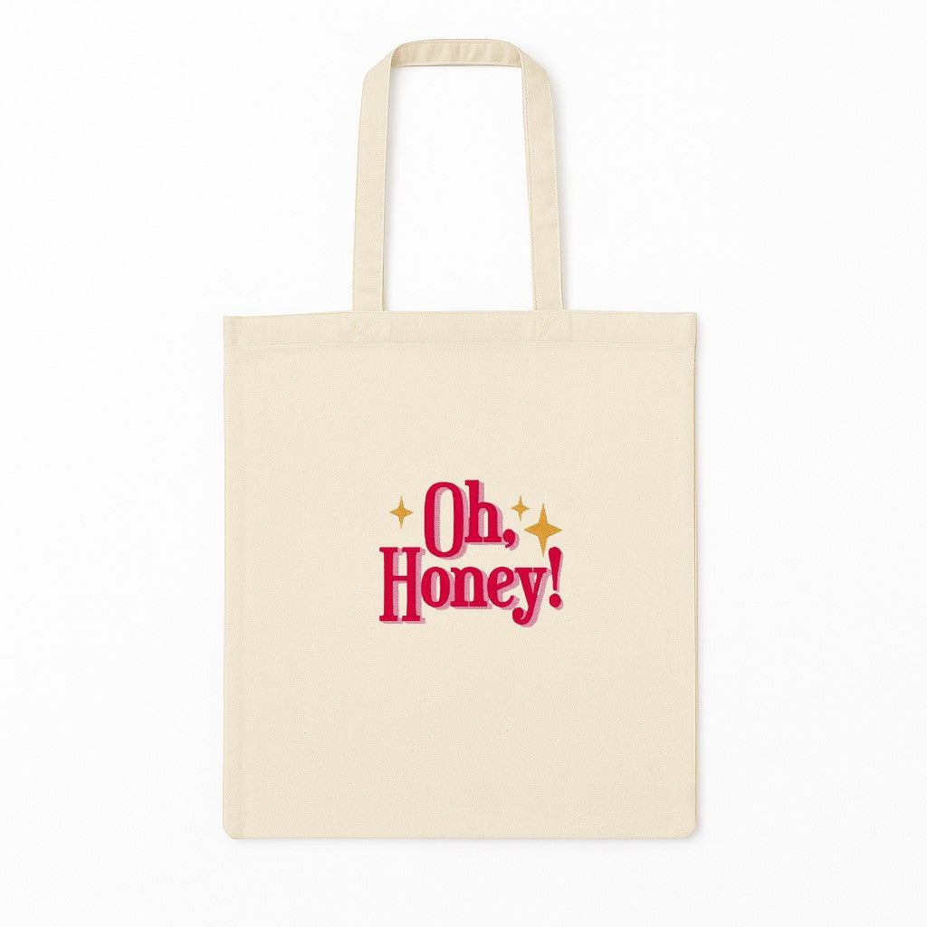 Tote Bag Brodat Oh Honey