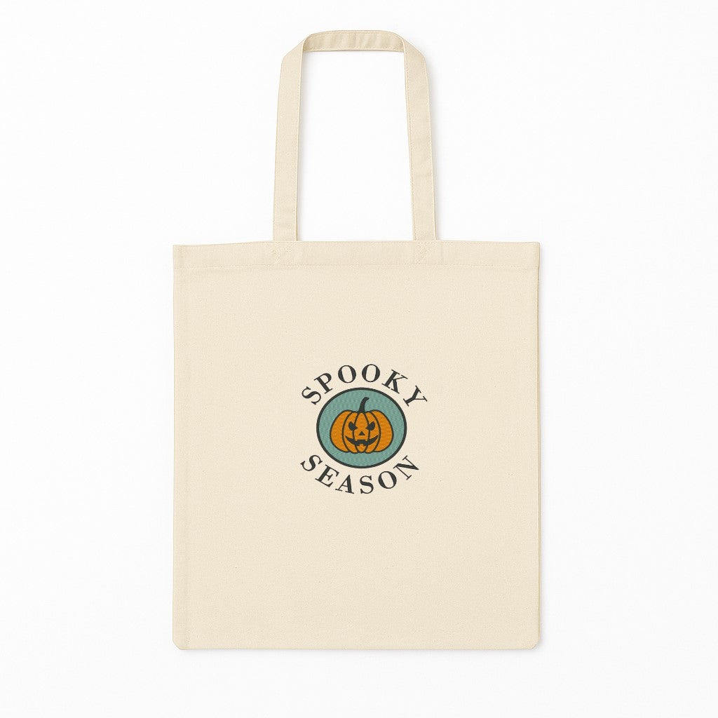 Tote Bag Brodat Spooky Season