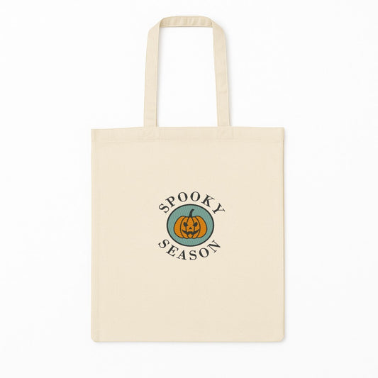 Tote Bag Brodat Spooky Season
