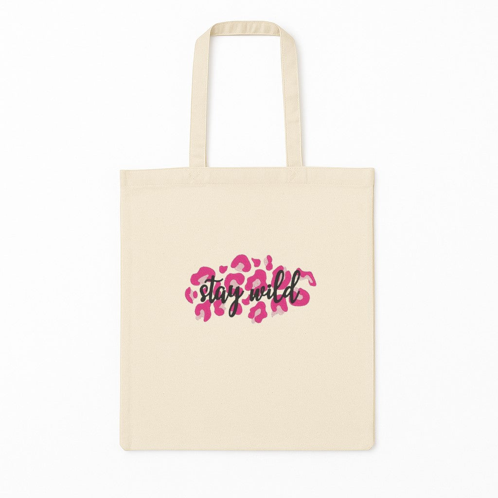 Tote Bag Brodat Stay Wild
