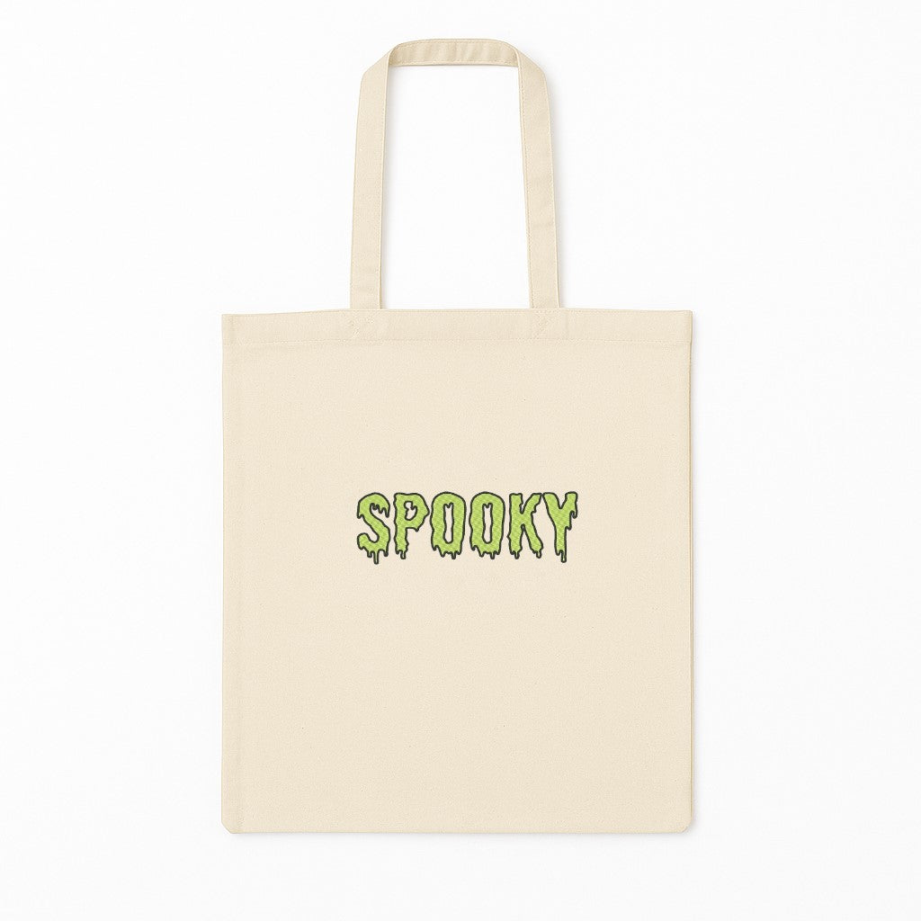Tote Bag Brodat Spooky Slime