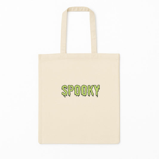 Tote Bag Brodat Spooky Slime